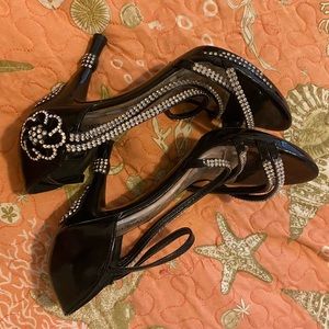 Black Pageant/Prom/Special Occassion Heels